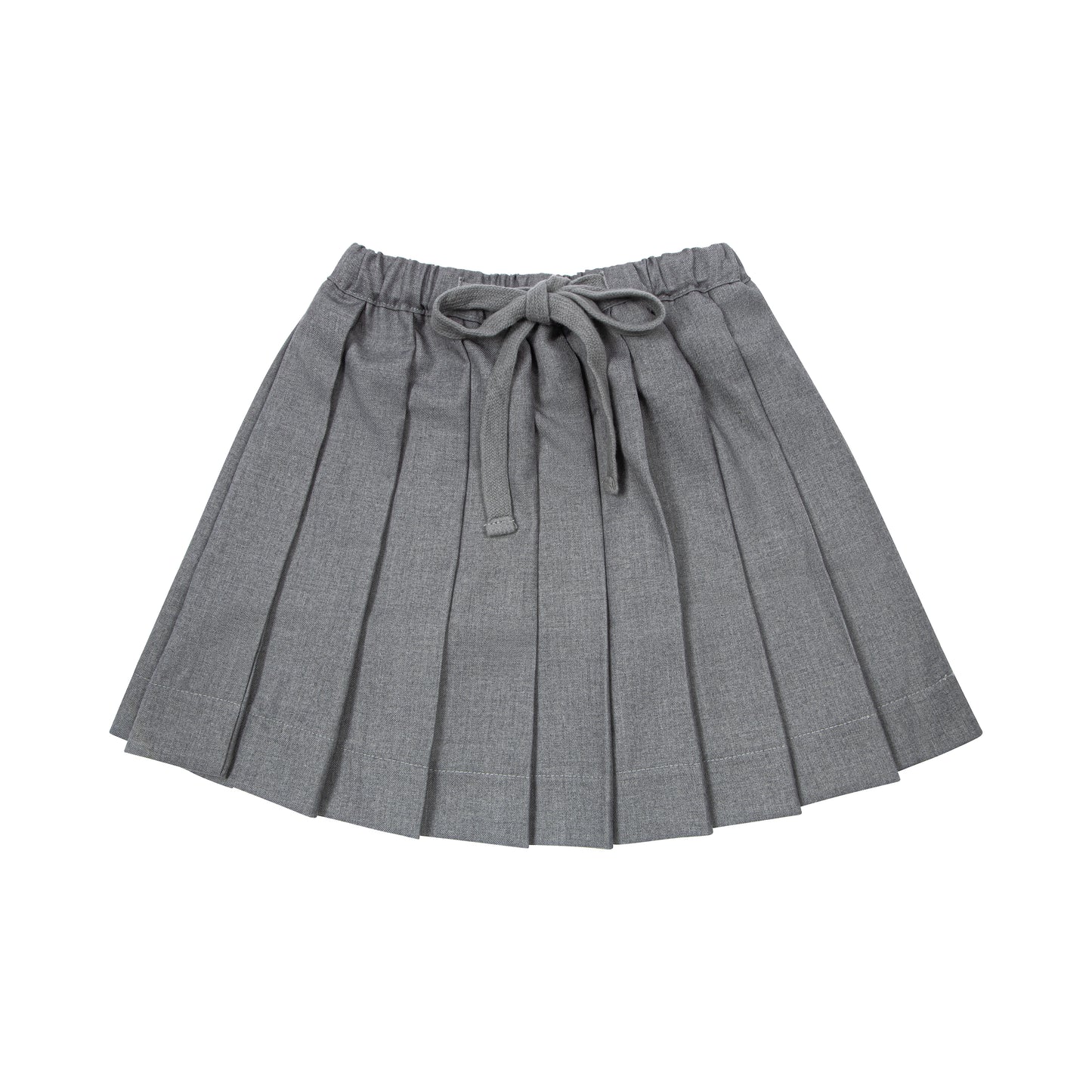 KIN & KIN GREY PLEATED SKIRT
