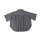 KIN & KIN GREY OVERSIZED COLLAR SHIRT