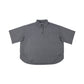 KIN & KIN GREY OVERSIZED COLLAR SHIRT