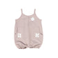 RETRO KID LAVENDER LOGO POCKET ROMPER