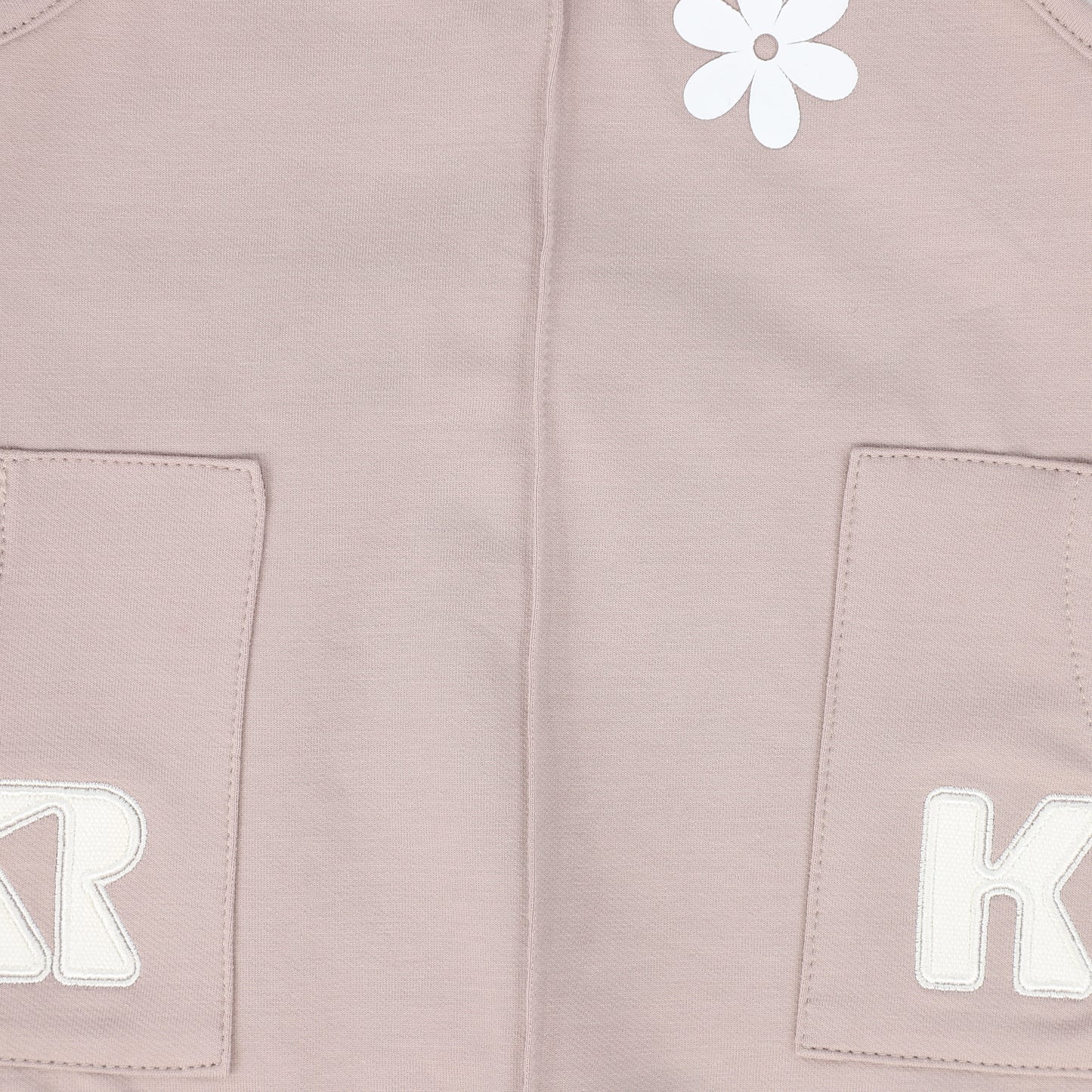 RETRO KID LAVENDER LOGO POCKET ROMPER