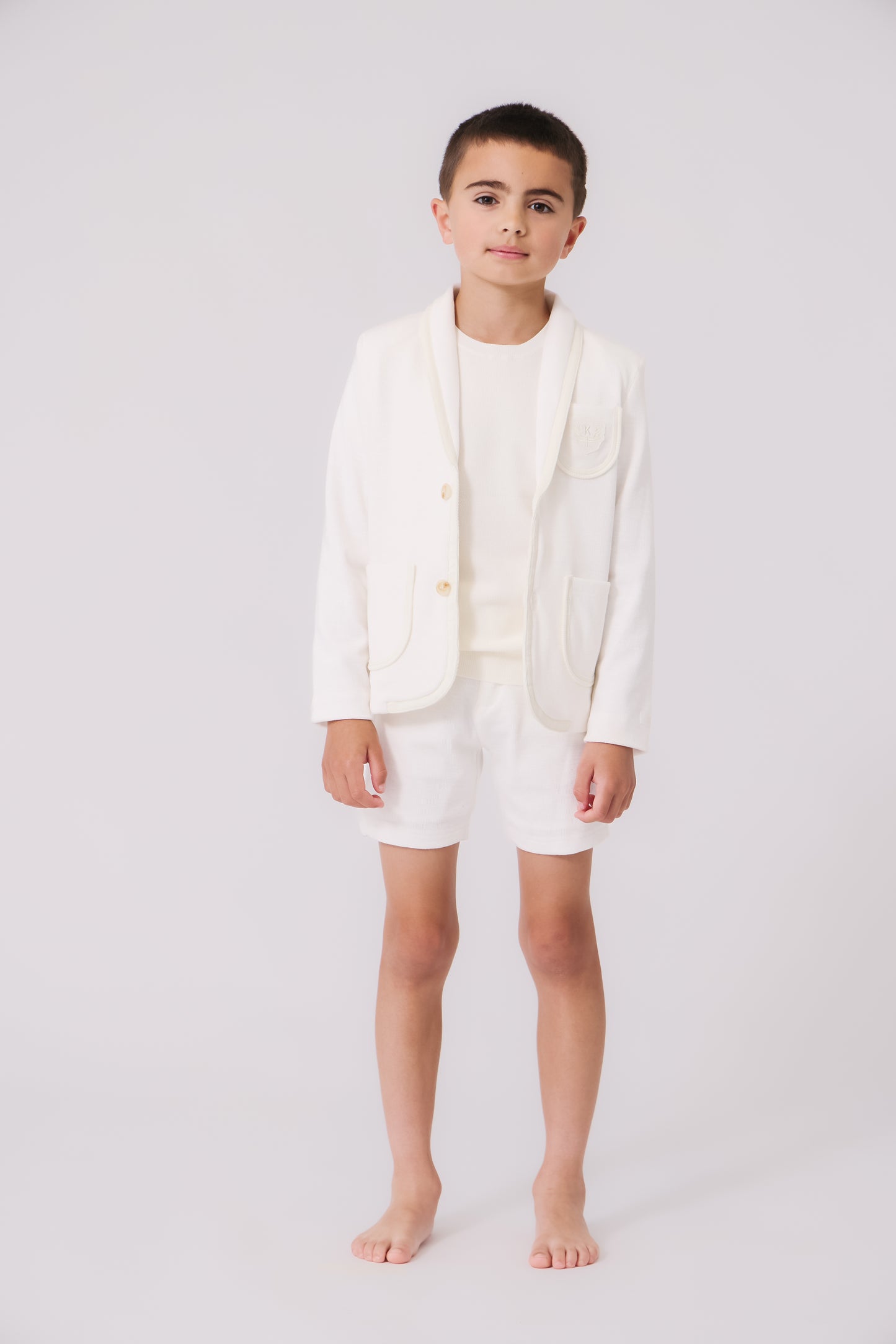 KIPP WHITE POCKET SHORTS