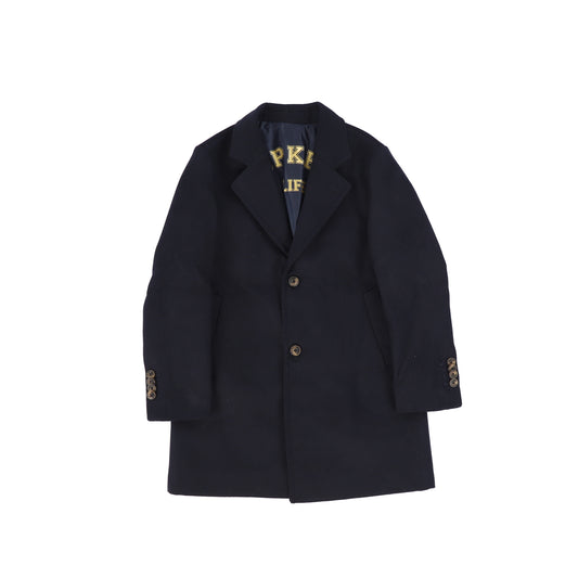 NUPKEET NAVY WOOL COAT