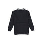 NUPKEET NAVY TRIM POLO SWEATER