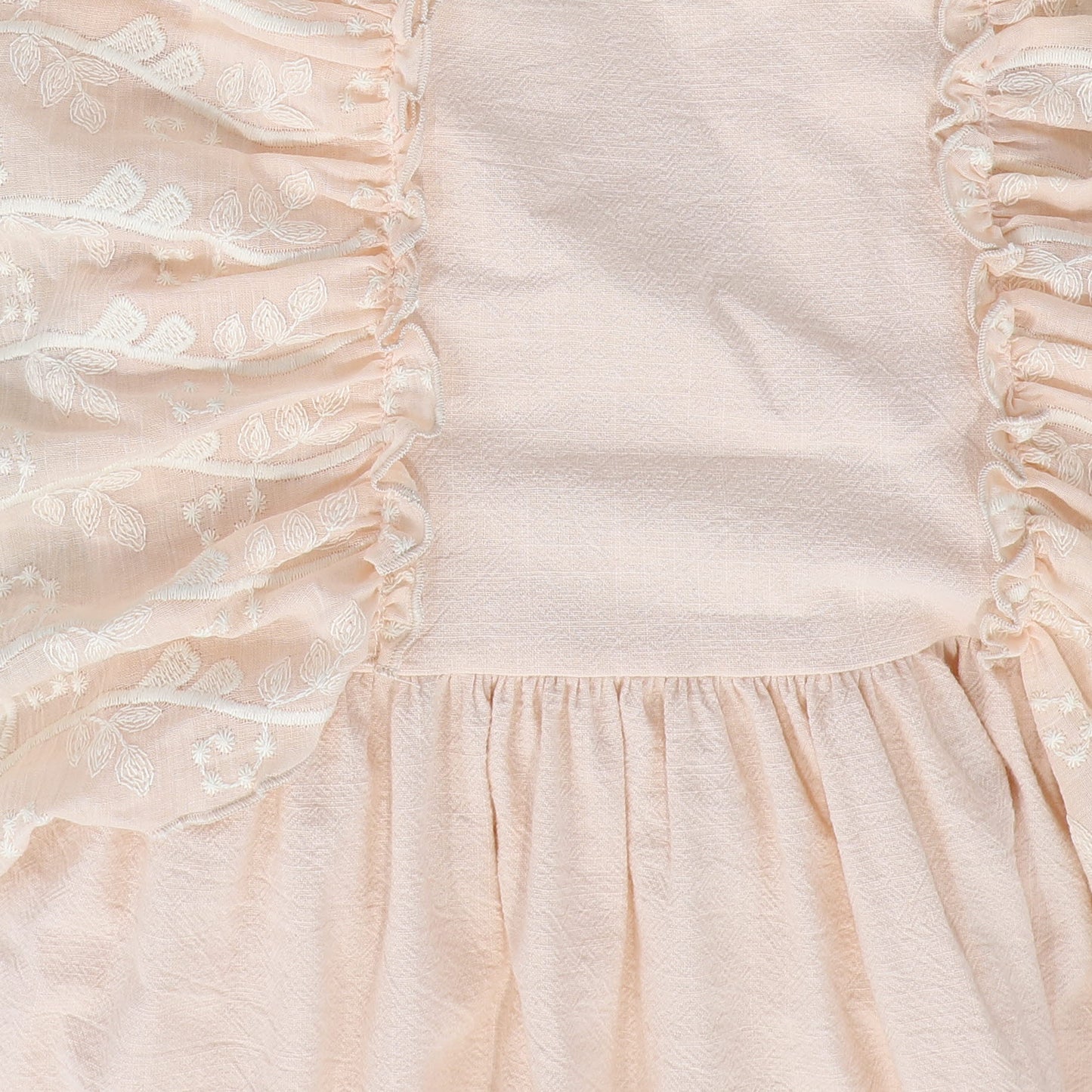 NUECES LIGHT PINK LACE SLEEVE TIERED DRESS [FINAL SALE]