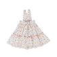 NUECES WHITE FLORAL PLAID SKIRT [FINAL SALE]