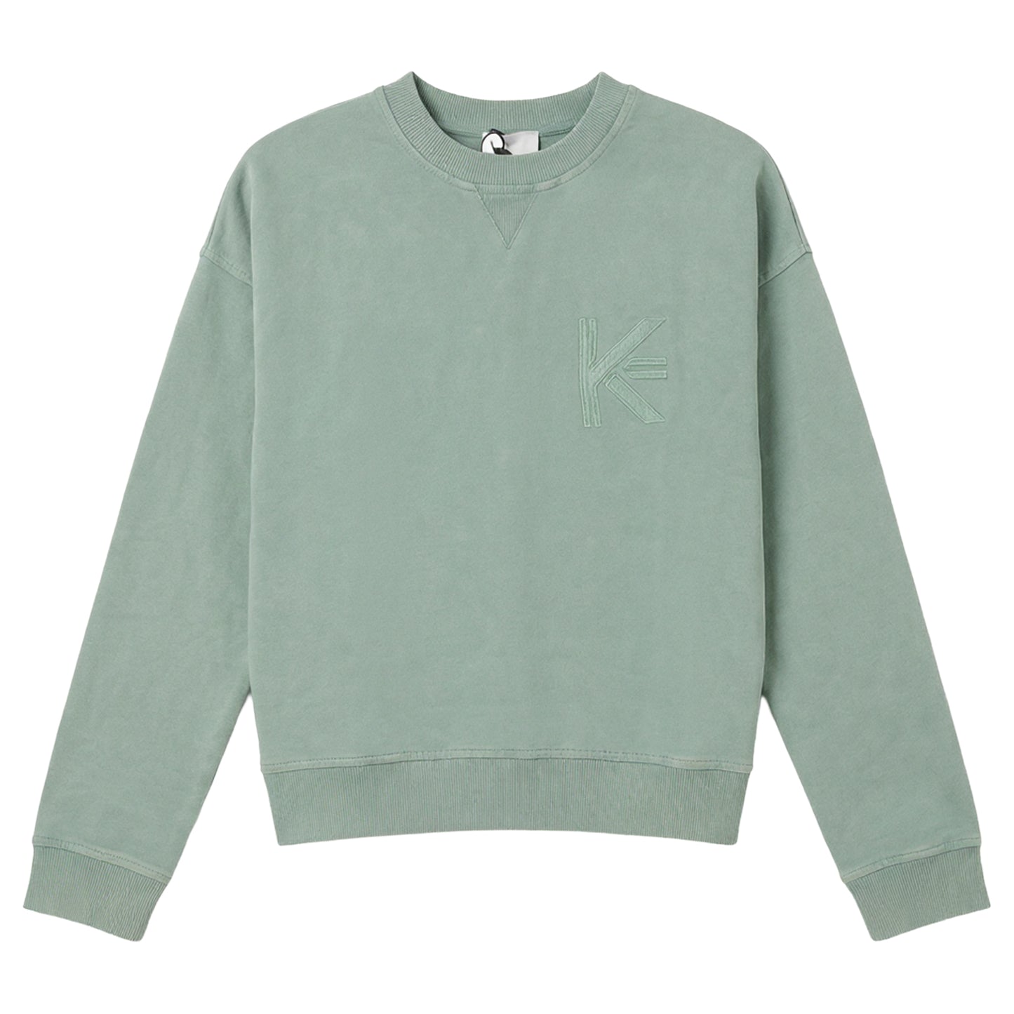 KIX MINT LOGO EMBROIDERED SWEATSHIRT