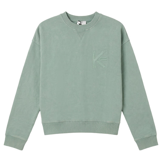 KIX MINT LOGO EMBROIDERED SWEATSHIRT