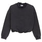 KIX BLACK BUBBLE HEM SWEATSHIRT