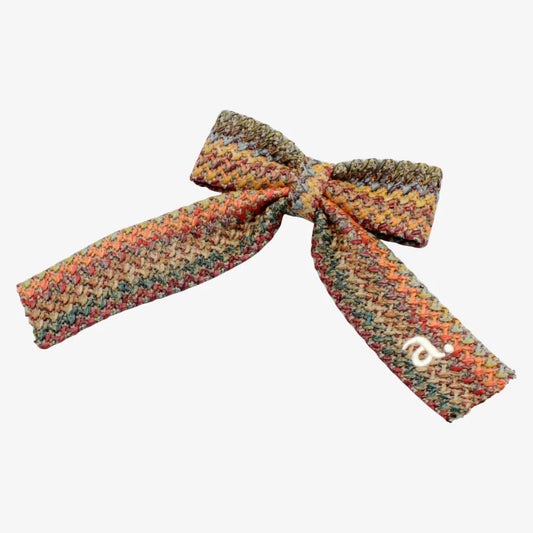 ARCHI MULTI COLOR WOVEN BOW [FINAL SALE]