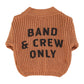 PIUPIUCHICK BROWN CHUNKY KNIT CARDIGAN