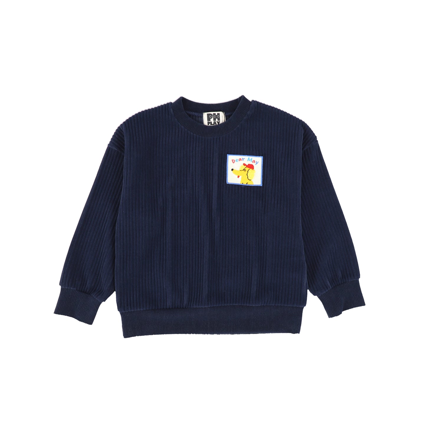 PH PLAY NAVY RIBBED SWEATSHIRT