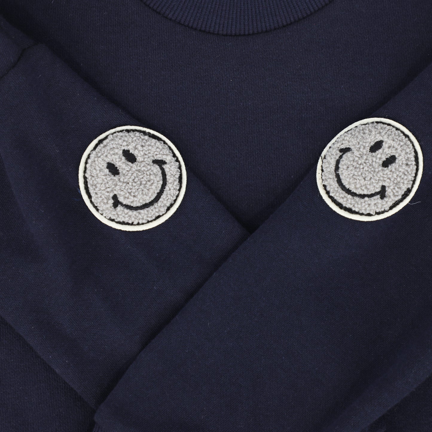 PH PLAY NAVY SMILE PATCH SWEATSHIRT