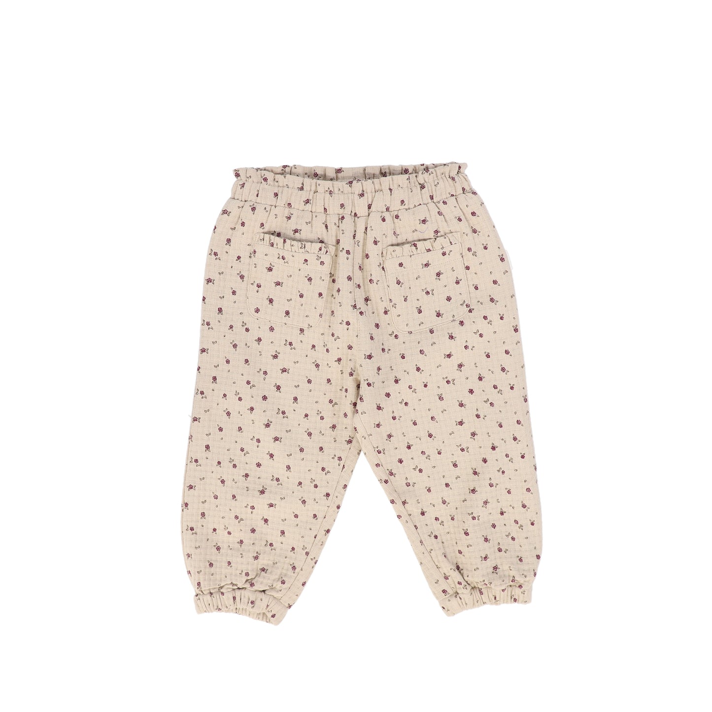 MINYMO TAN TINY FLORAL PANT