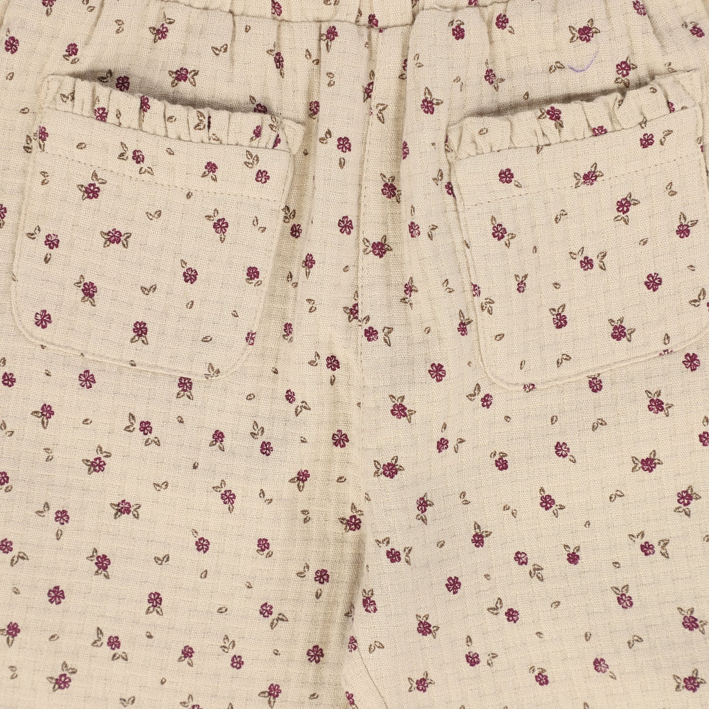 MINYMO TAN TINY FLORAL PANT