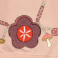 MINYMO LIGHT PINK PURSE DESIGN SWEATSHIRT