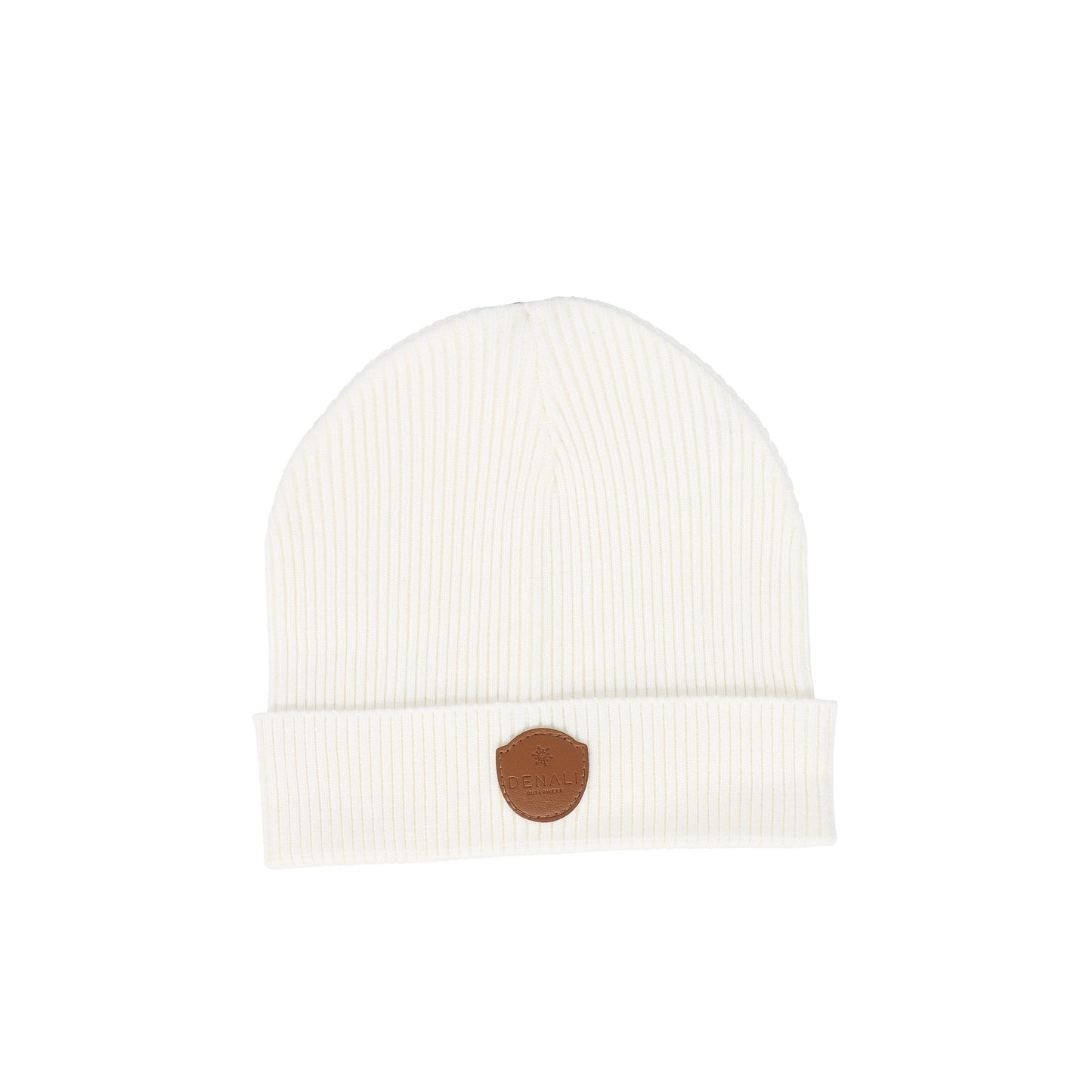 DENALI CREAM KNIT BEANIE