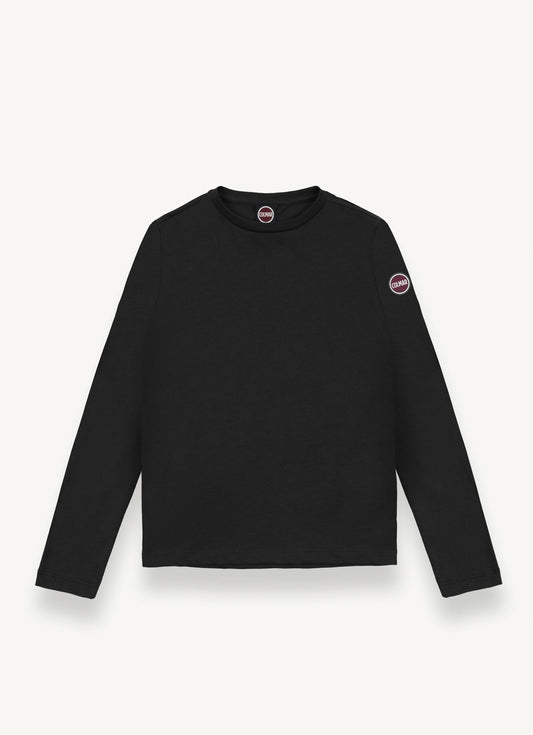 COLMAR BLACK CREWNECK T-SHIRT
