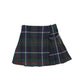 PICCOLA LUDO GREEN PLAID PLEAT SKIRT