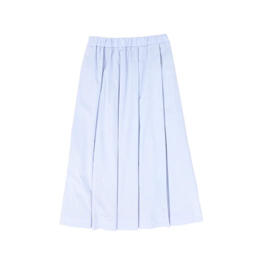 ALAPAGE LIGHT BLUE PLEAT SKIRT