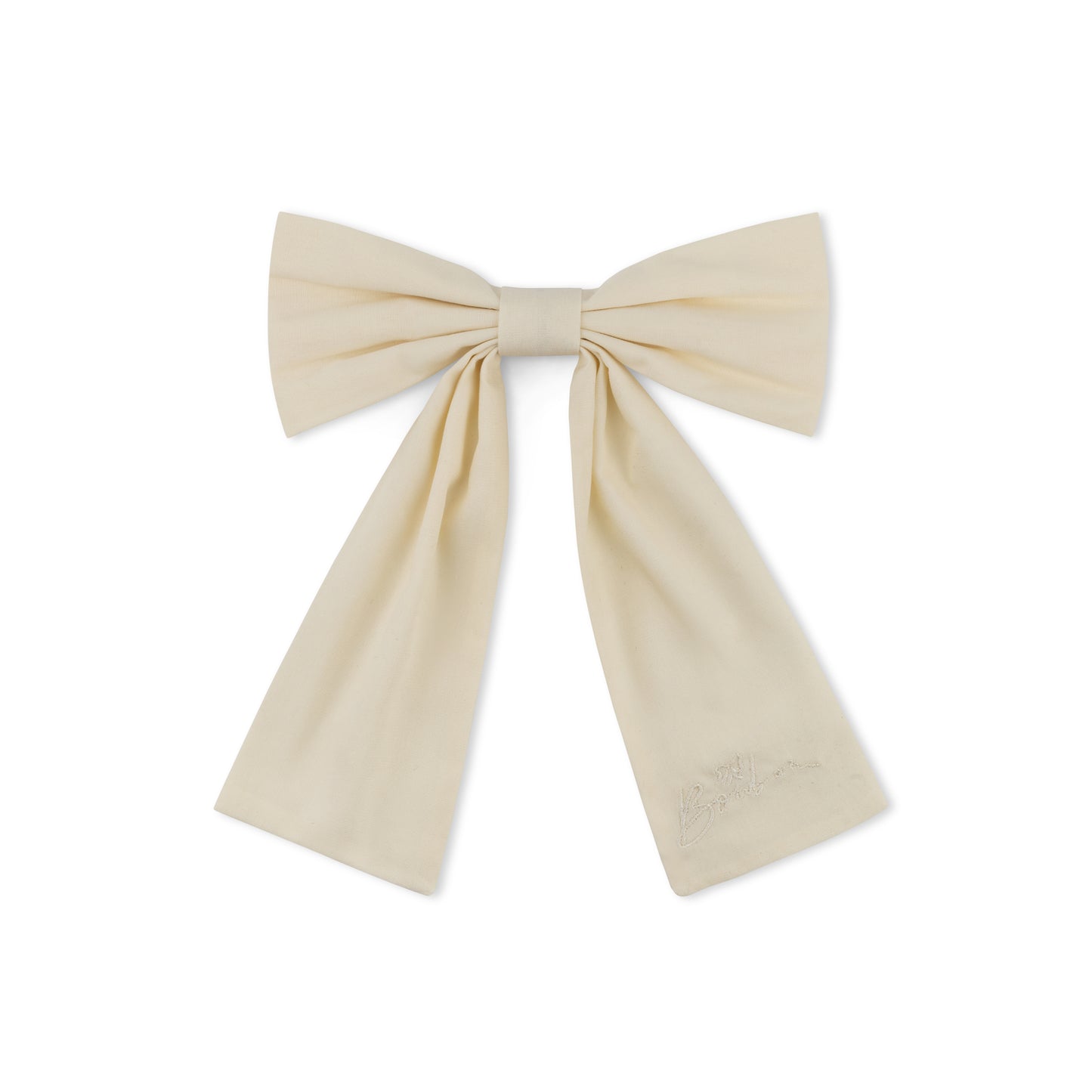 BOWBON CREAM BOW [FINAL SALE]