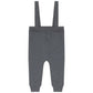 MANN GREY KNIT OVERALLS