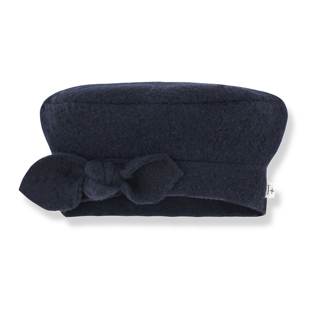 1+ IN THE FAMILY NAVY WOOL BERET 