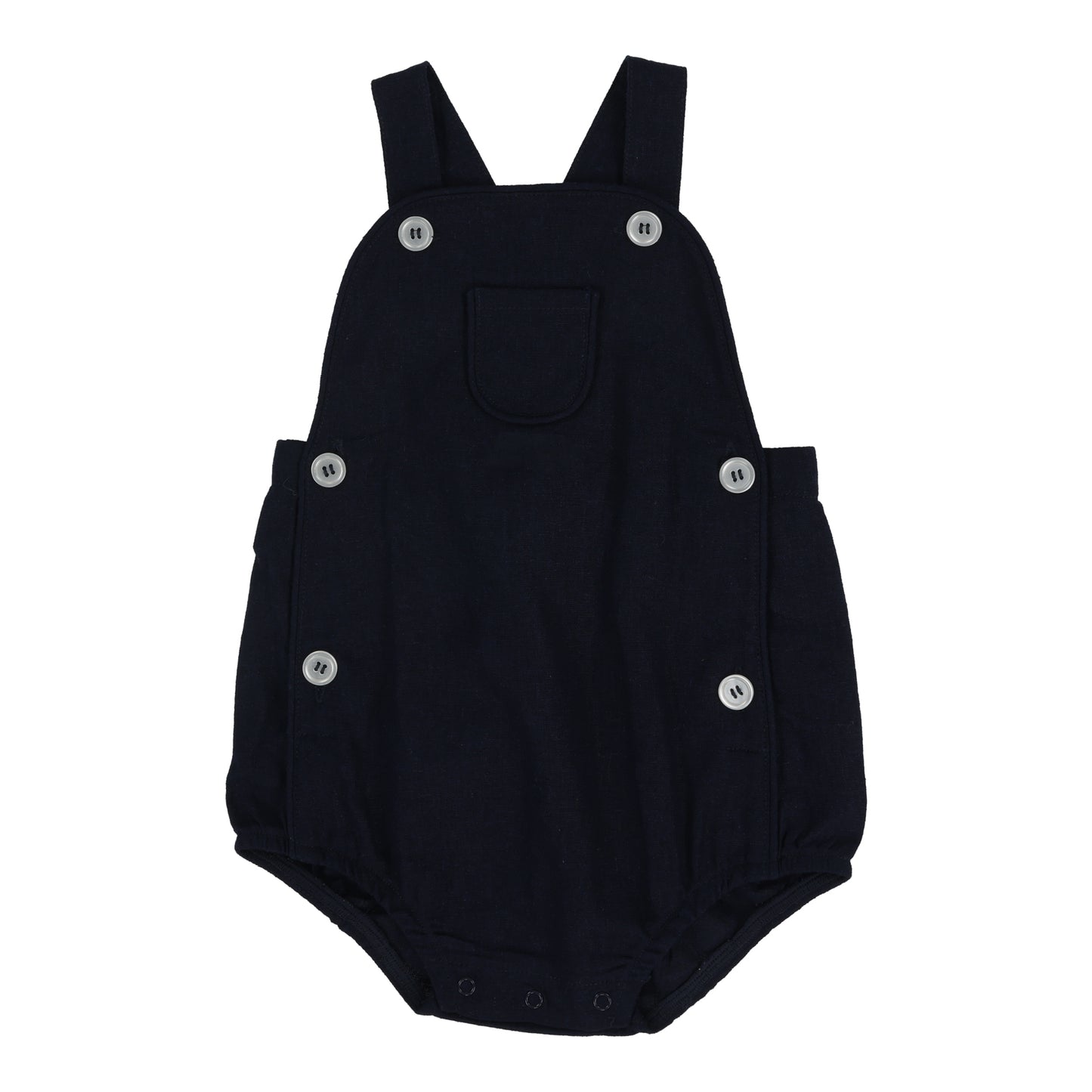 ANALOGIE NAVY BUTTON OVERALLS