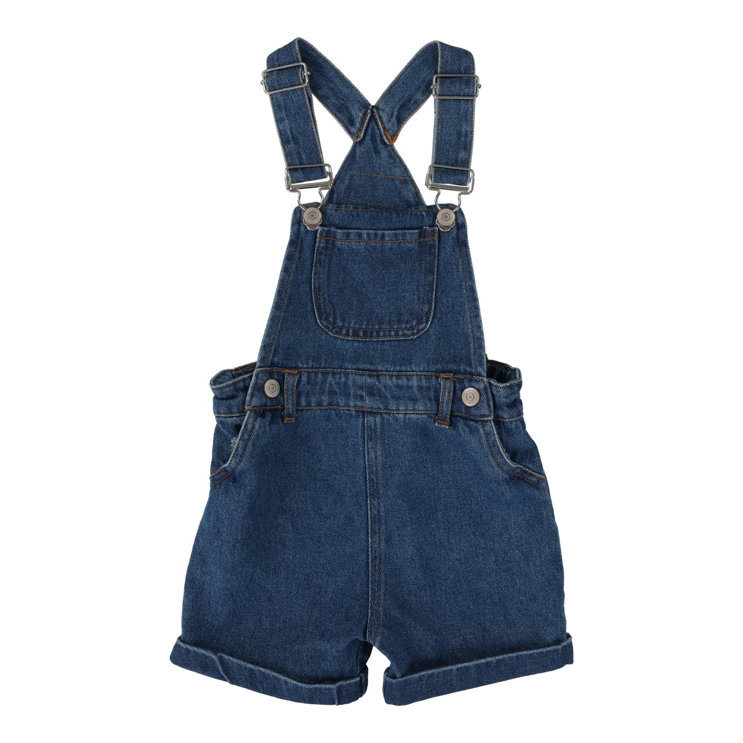 ANALOGIE MID BLUE DENIM OVERALLS