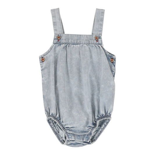 ANALOGIE BLUE DENIM ROMPER