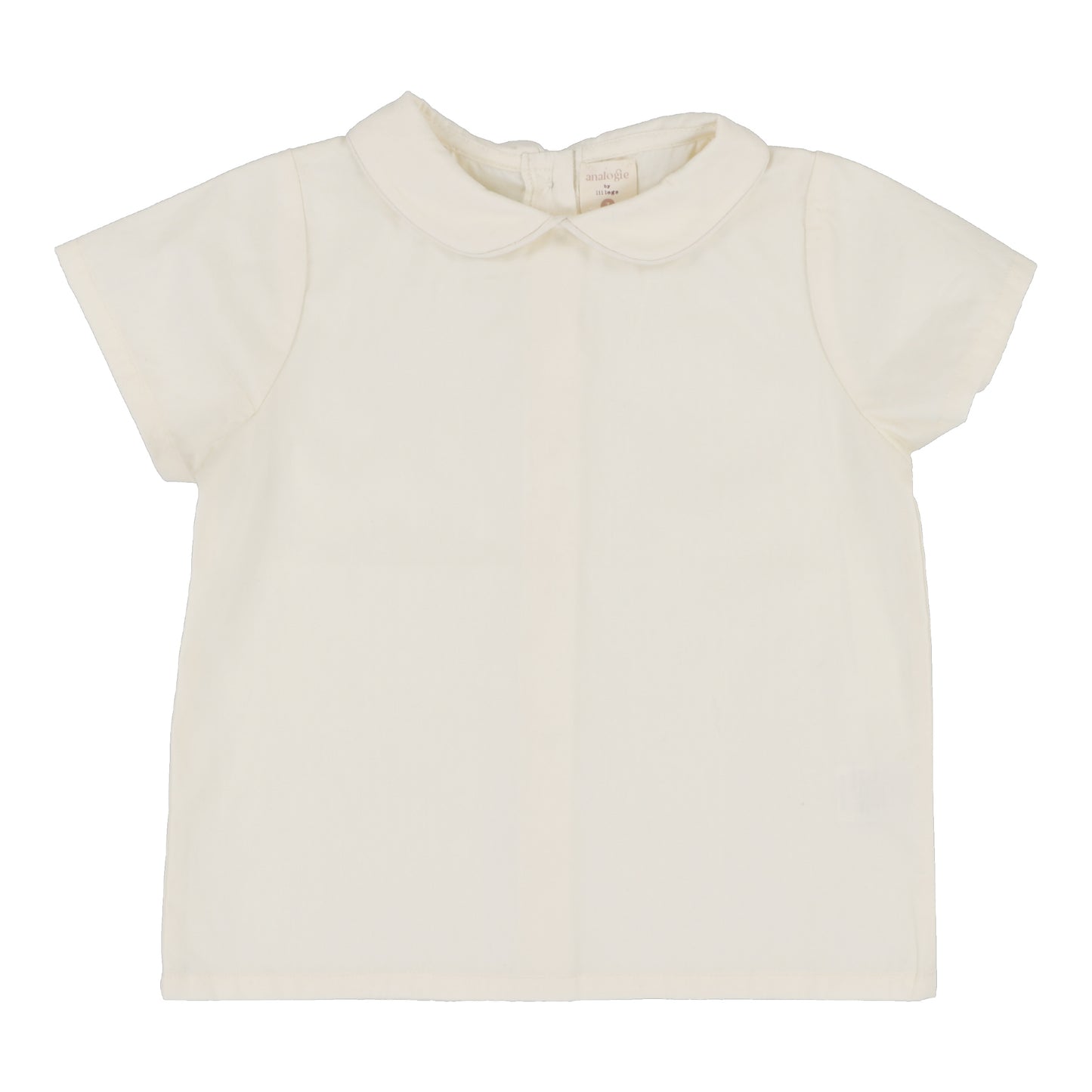 ANALOGIE CREAM PETER PAN COLLAR SHIRT