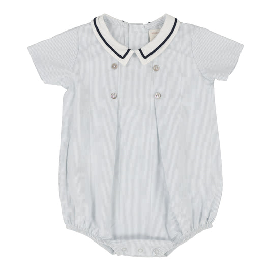 ANALOGIE BLUE SAILOR COLLAR ROMPER