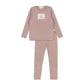 L'AMOUR LOU DUSTY ROSE SWEET PATCH PAJAMA