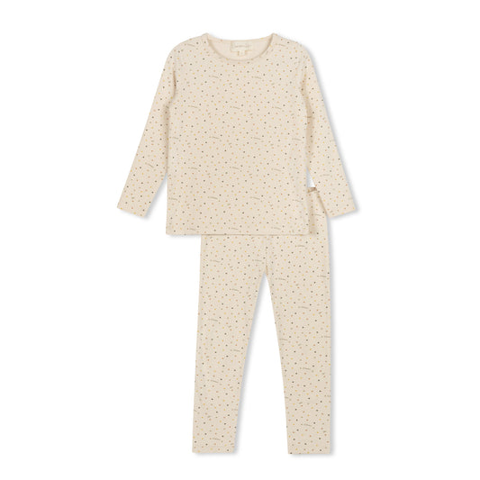 L'AMOUR LOU VINTAGE DOT PRINT PAJAMAS