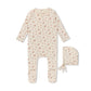 L'AMOUR LOU VINTAGE FLORAL PRINT FOOTIE