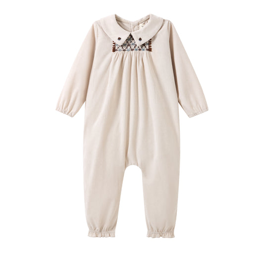 LIMONANA CREAM WINTERBERRY ROMPER