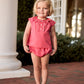LITTLE PARNI PINK SCALLOP STITCH BLOOMER SET