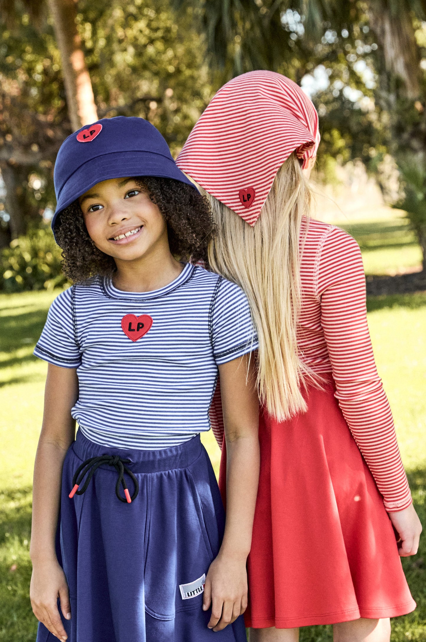 LITTLE PARNI ROYAL BLUE STRIPED SS T-SHIRT