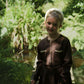 LRDM PETITS BROWN KNIT FLARE SKIRT