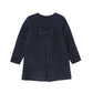 LRDM PETITS NAVY TWILL BUTTON COAT
