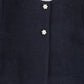LRDM PETITS NAVY TWILL BUTTON COAT