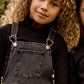 LITTLE PARNI BLACK LOGO MOCKNECK
