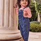 LITTLE PARNI BLUE DENIM OVERALLS