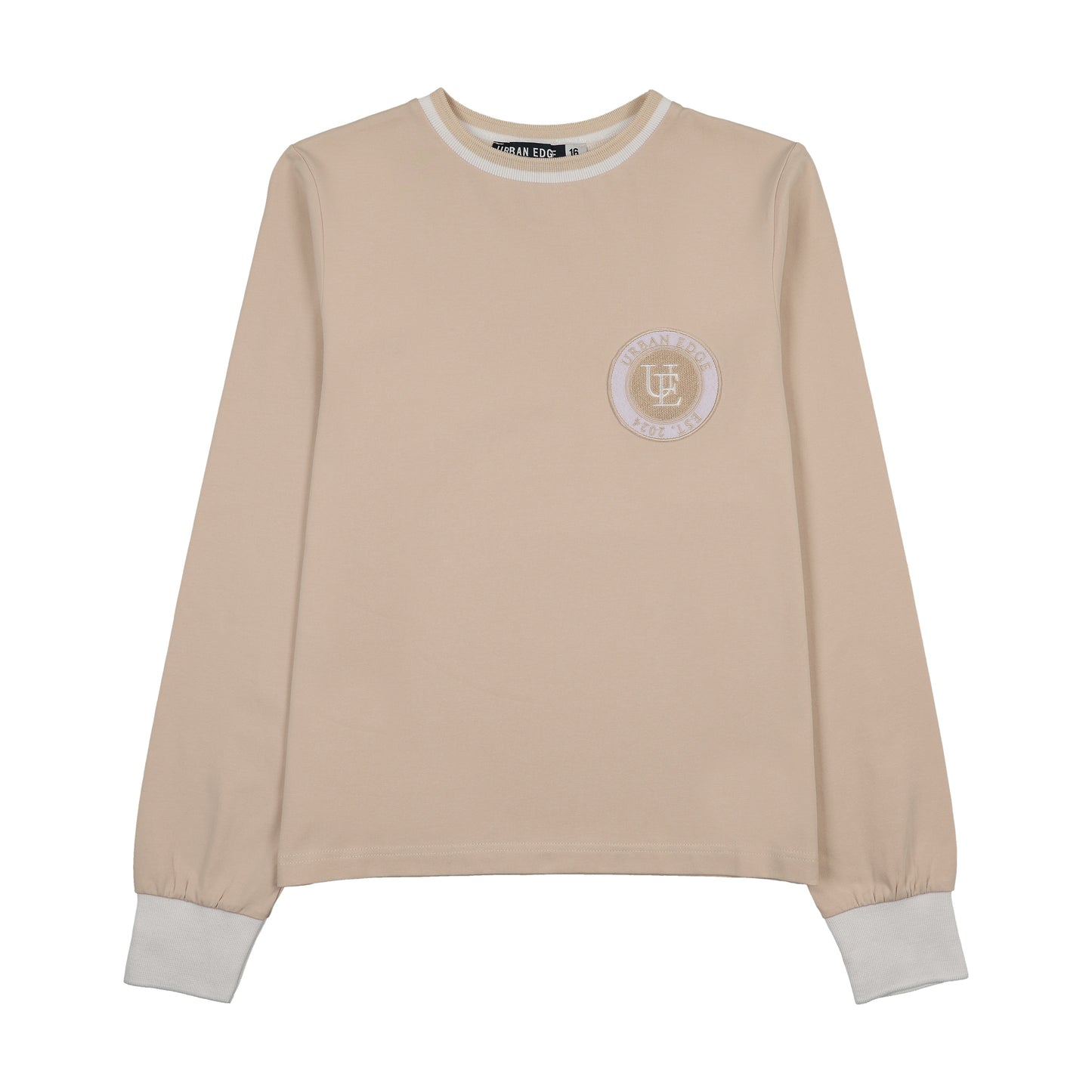URBAN EDGE TAN LOGO TSHIRT [FINAL SALE]