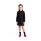 PUVU PIOR BLACK/RED PIPED TRIM DRESS