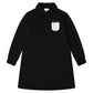 BOPOP BLACK/METALLIC POCKET DRESS