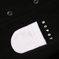 BOPOP BLACK/METALLIC POCKET DRESS