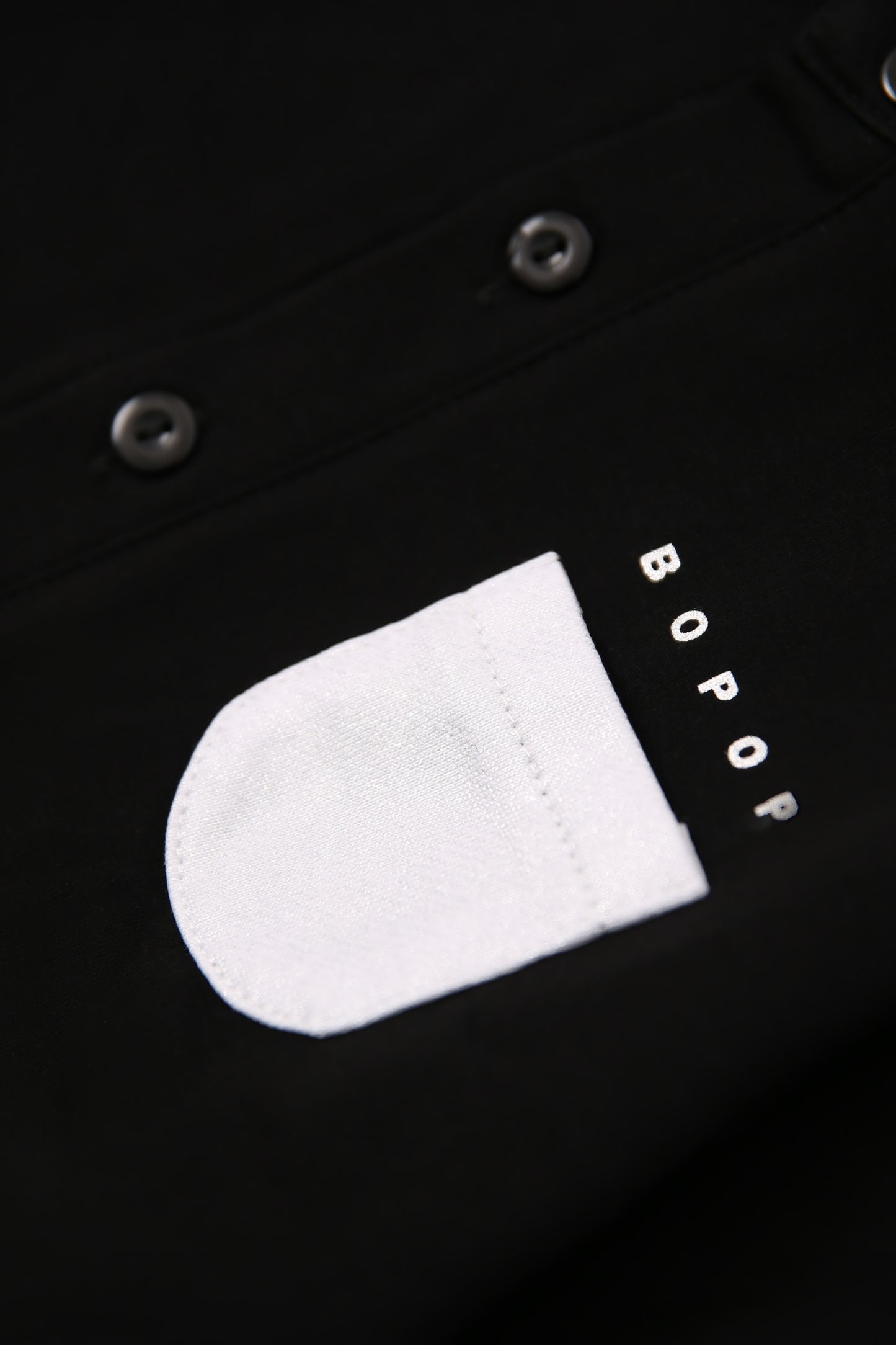 BOPOP BLACK/METALLIC POCKET DRESS