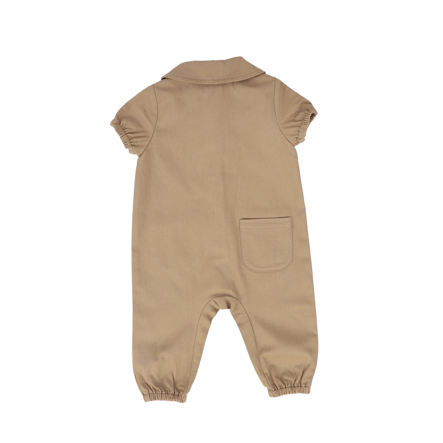 MINI NOD CAMEL BEAR PATCH GIRLS ROMPER