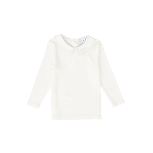 MINI NOD WHITE EMBROIDERED T-SHIRT